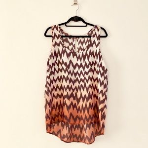 Flirty Orange Ombré Tank